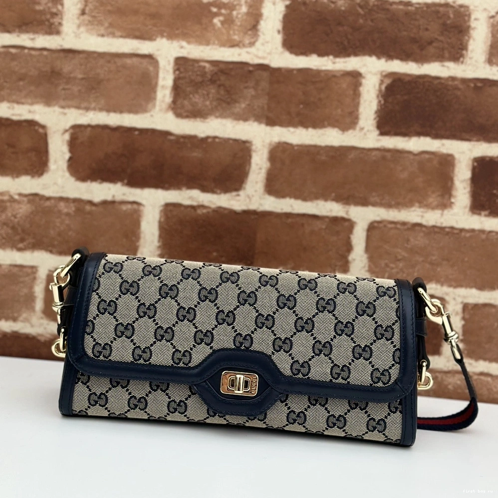 SHOULDER GUCCI BAG-27.5*12.5*6.5cm SMALL LUCE 0717